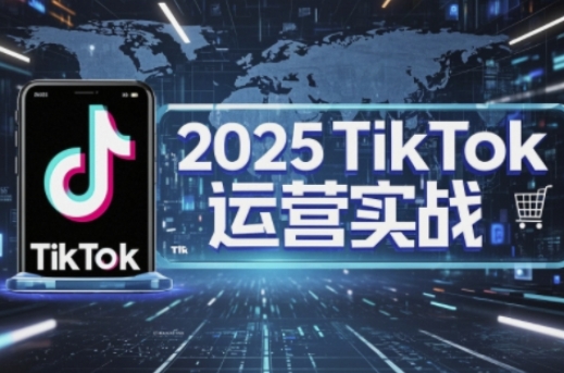 2025TikTok电商运营,掌握TikTok店铺运营核心技巧,实现低成本高转化-柒资源网创